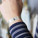 Saint Francis of Assisi fabric bracelet