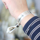 Saint Dominic fabric bracelet