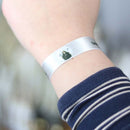 Saint Clare of Assisi fabric bracelet