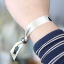 Saint Anthony the Great fabric bracelet