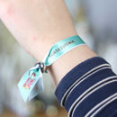 Saint Euphemia fabric bracelet