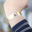 Saint Expeditus fabric bracelet