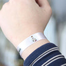 Saint Louis Gonzaga fabric bracelet