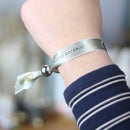 Bransoletka materiałowa Świętego Gabriela