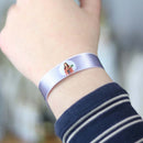 Saint Goretti fabric bracelet