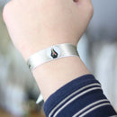 Saint Margaret fabric bracelet