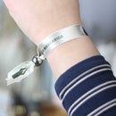 Saint Margaret fabric bracelet