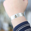 Saint Joan fabric bracelet