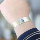 Saint Beatrice fabric bracelet