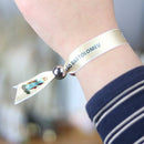 Saint Beatrice fabric bracelet