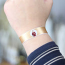 Saint Lawrence fabric bracelet