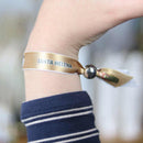 Saint Helena fabric bracelet