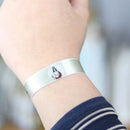 Saint Barbara fabric bracelet