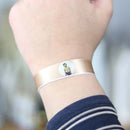 Saint Lazarus fabric bracelet