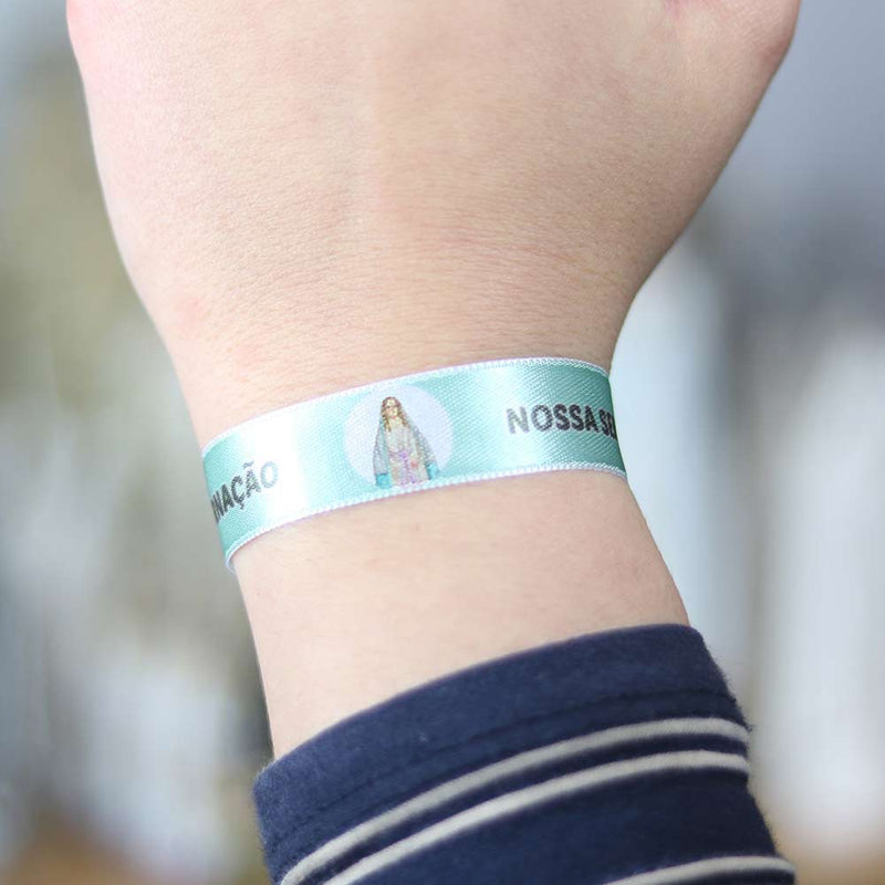 Our Lady of the Incarnation fabric bracelet
