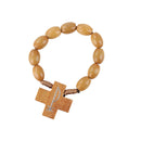Decade rosary wood