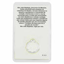 Carte de prière de Saint Jean-Baptiste