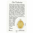 Tarjeta de oración de San Valentín