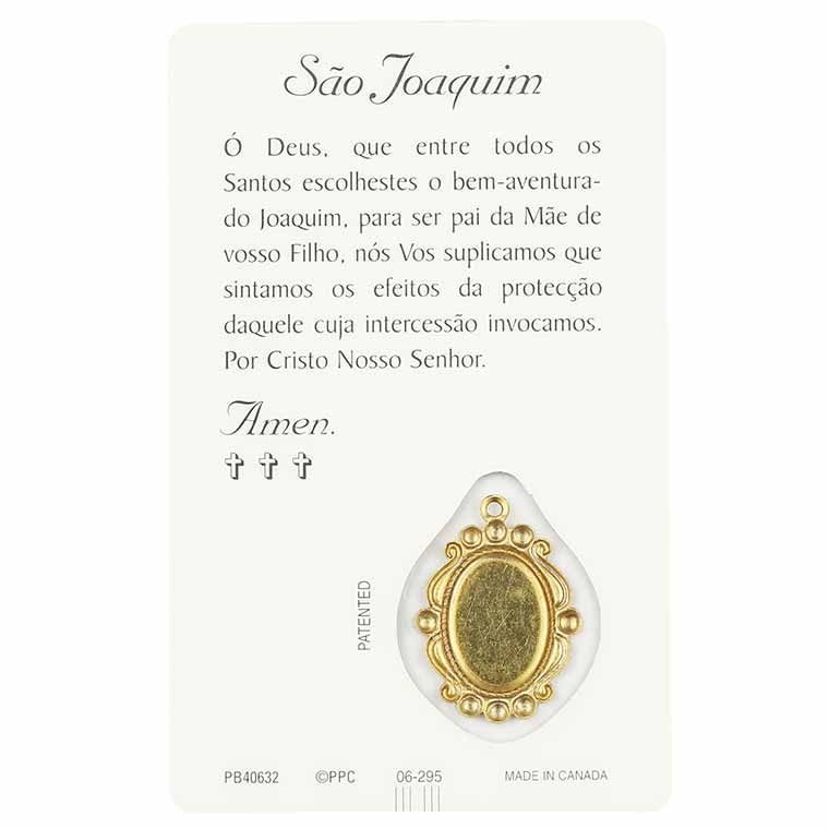 Cartão de oração de São Joaquim