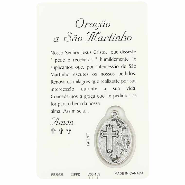 Carte prière de Saint Martin