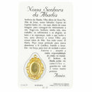 Immaginetta di preghiera della Madonna dell'Abadia