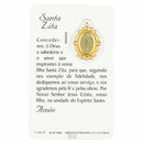 Prayer card of Saint Zita