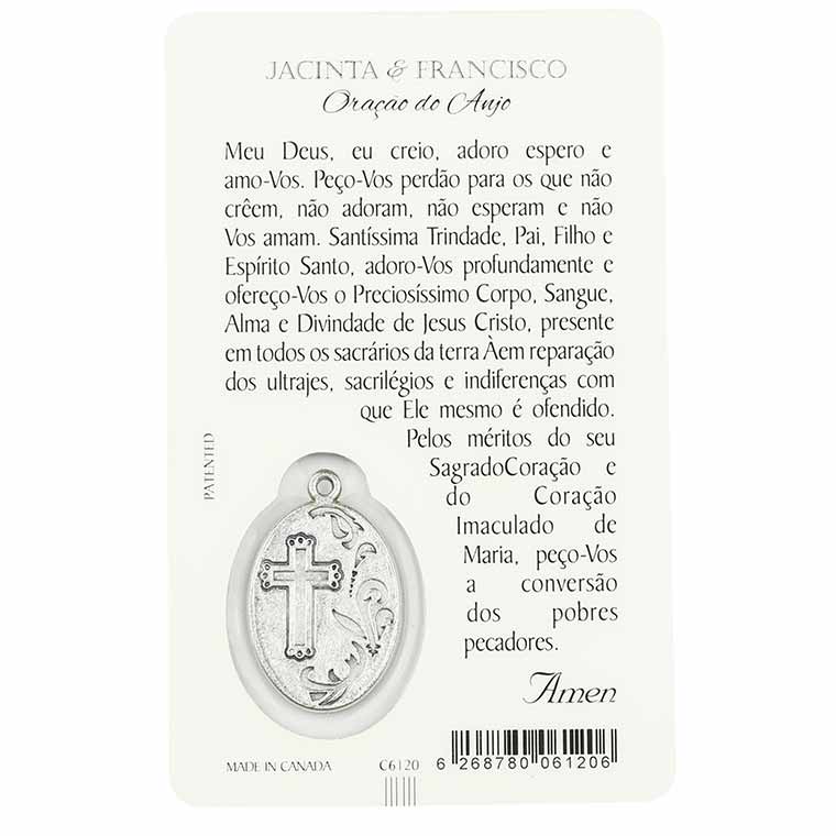 Prayer card of Saints of Fatima