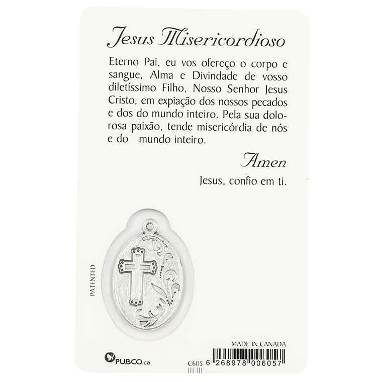 Prayer card of Divine Mercy