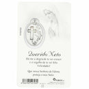 Tarjeta con dedicatoria al Nieto