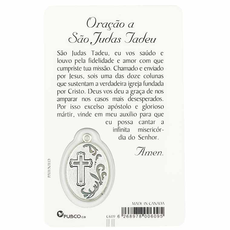 Cartão de oração de São Judas Tadeu