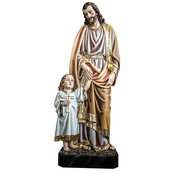 Posąg Świętego Józefa - Drewno