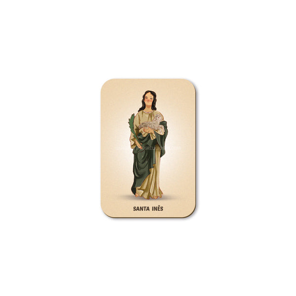 Saint Agnes magnet