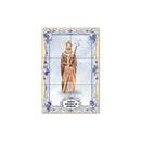 Saint Isidore of Seville Tile Panel 30 cm x 45 cm
