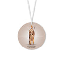 Saint Isidore of Sevilhe Car Air Freshener