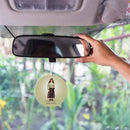 Ambientador para auto de Santa Jacinta