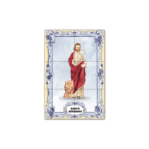 Saint Jerome Tile Panel 30 cm x 45 cm