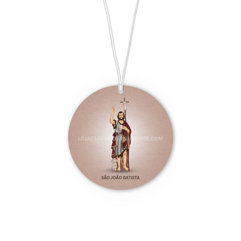 Sainte John the Baptist car air freshener