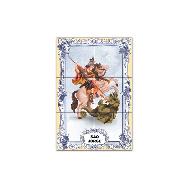 Saint George Tile Panel 30 cm x 45 cm