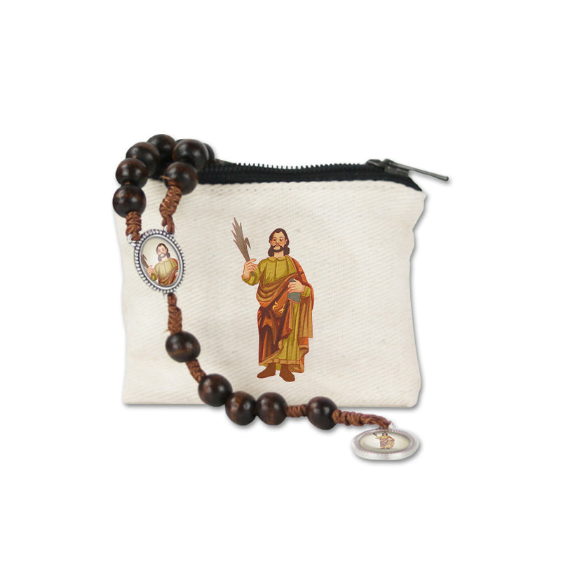 Wallet and Rosary of Saint Julian