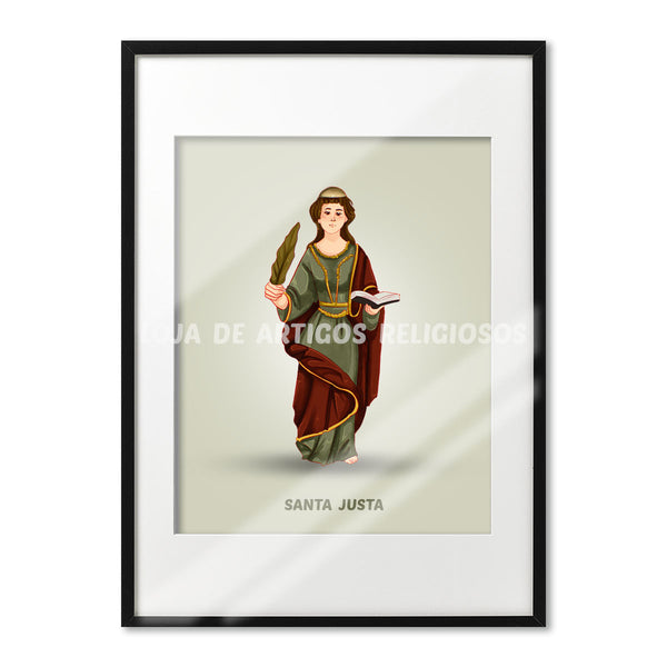 Saint Justa Poster
