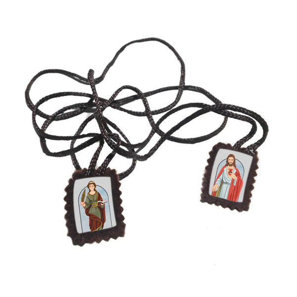 Saint Justa Fabric Scapular