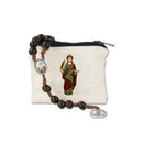 Saint Justa Wallet and Rosary
