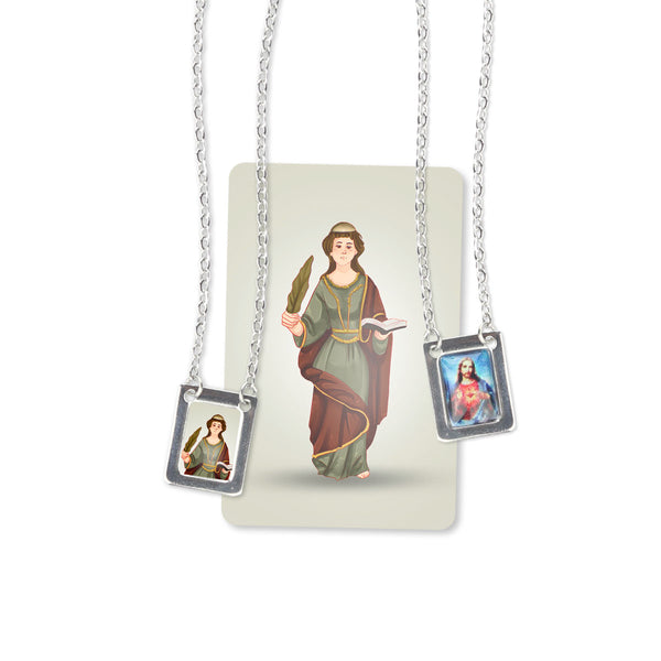 Saint Justa Scapular