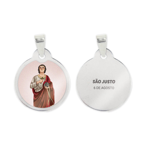 Saint Justus Steel Medal