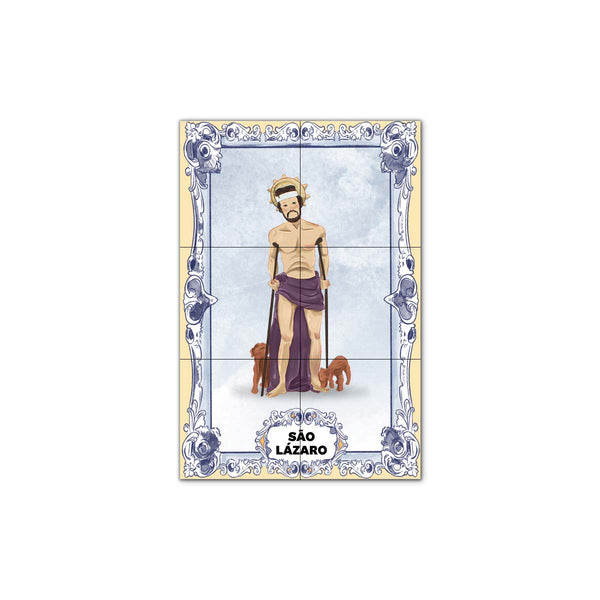 Saint Lazarus Tile Panel 30 cm x 45 cm