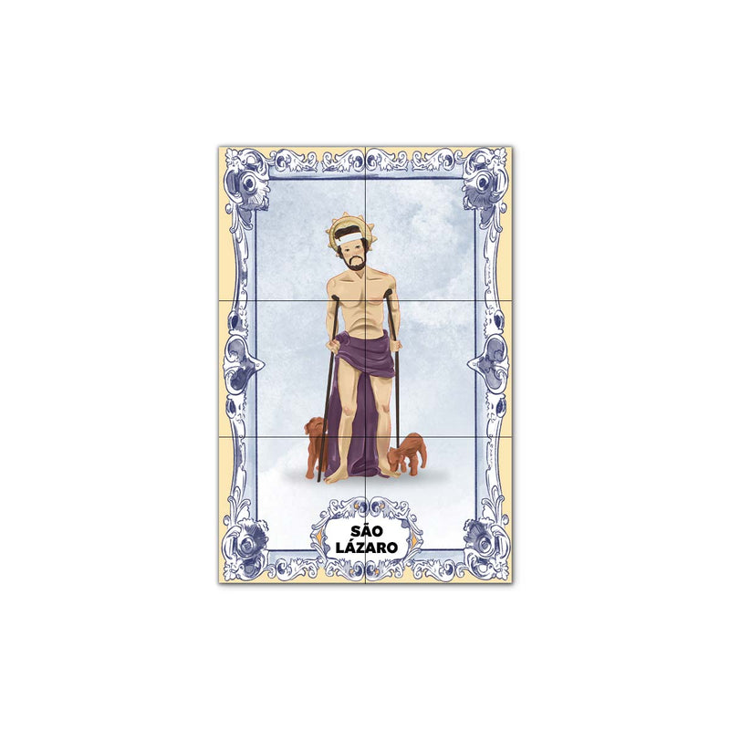 Saint Lazarus Tile Panel 30 cm x 45 cm