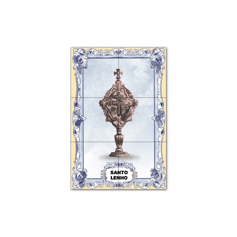 Holly Cross Tile Panel 30 cm x 45 cm