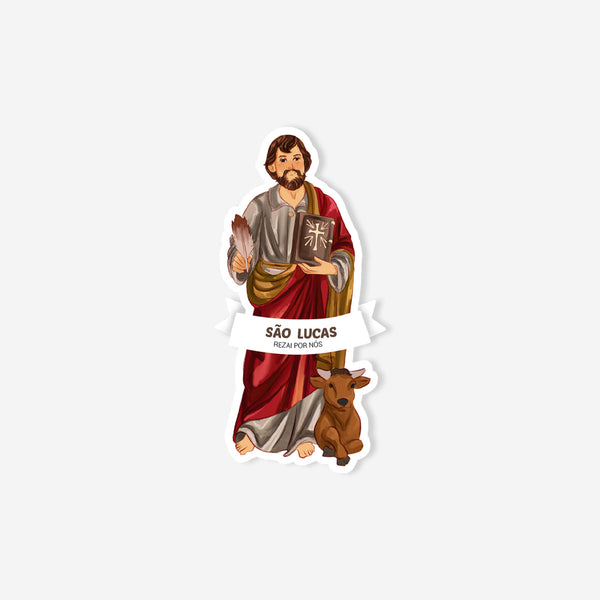 Saint Luke Catholic sticker