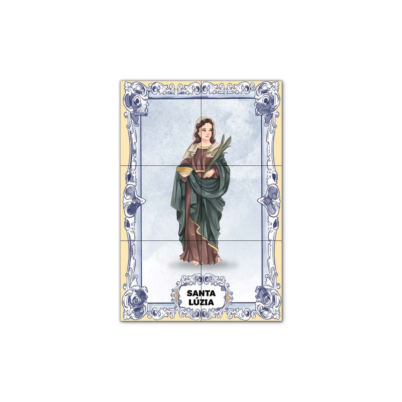 Saint Lucy Tile Panel 30 cm x 45 cm