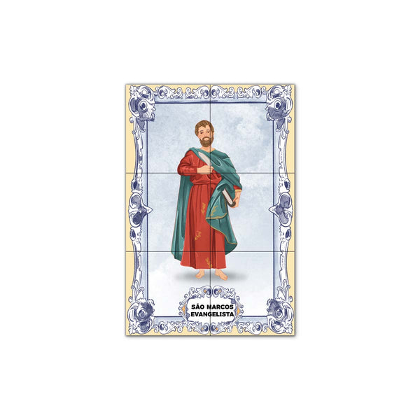 Saint Mark the Evangelist Tile Panel 30 cm x 45 cm